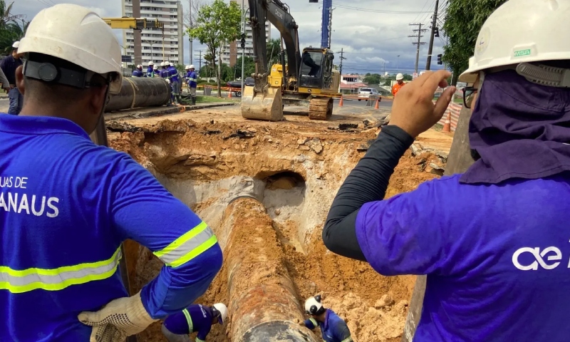 DPE-AM move ação contra a Águas de Manaus por falhas no abastecimento em Manaus
