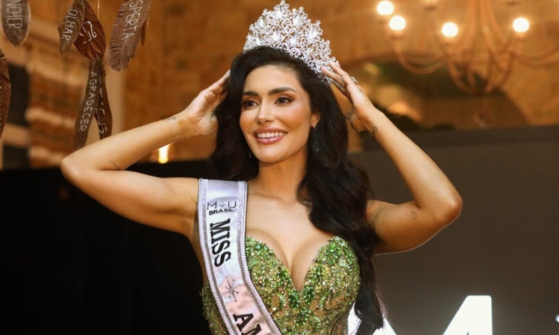 Roci Pankov é coroada para representar o Amazonas no Miss Universe Brasil 2025