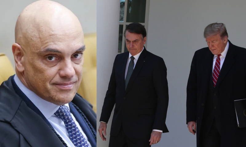 Ministro Alexandre de Moraes nega pedido de Bolsonaro para ir à posse de Donald Trump