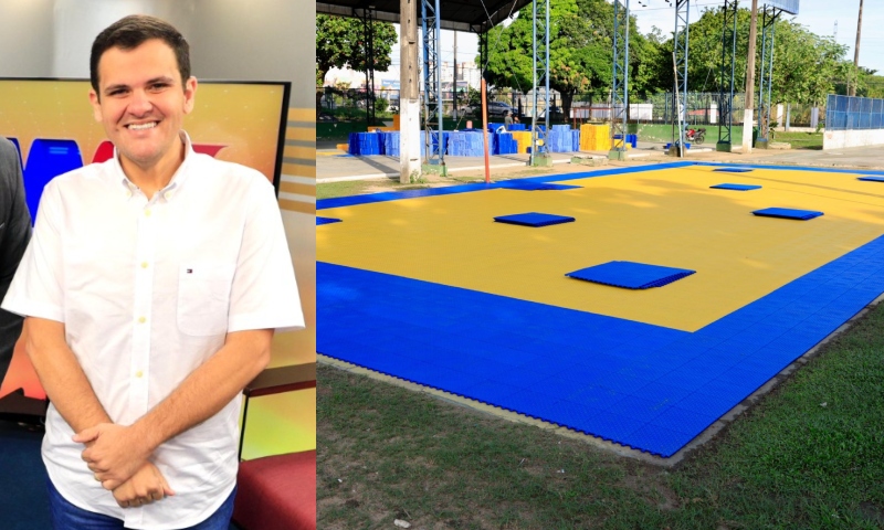 Prefeito em exercício Renato Junior anuncia retorno da reforma no CSU do Parque 10