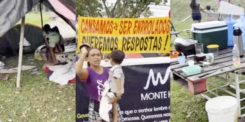 Famílias sem teto e sem ajuda: população cobra Governo do Amazonas por atraso no auxílio-moradia; veja