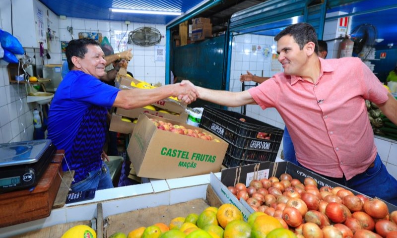 Prefeitura constrói praça de alimentação na feira Manaus Moderna para atrair clientes