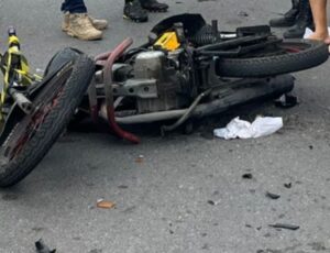 Acidente envolvendo motos deixa uma pessoa morta no bairro Nova Cidade