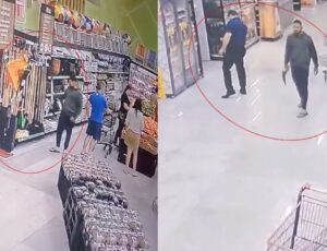 Marido usa pá para tentar m4tar gerente de loja: "ele inferniz4va a vida da minha esposa que trabalha lá"; veja vídeo