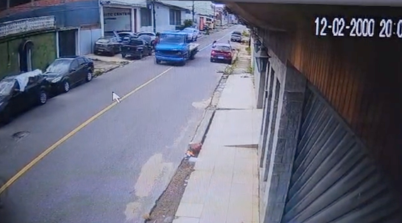 Vídeo mostra momento em que motorista de app morre em acidente no Japiim; veja