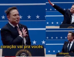 Elon Musk rebate acusações de "saudação n4zista" e escancara Fake News da mídia; veja vídeo