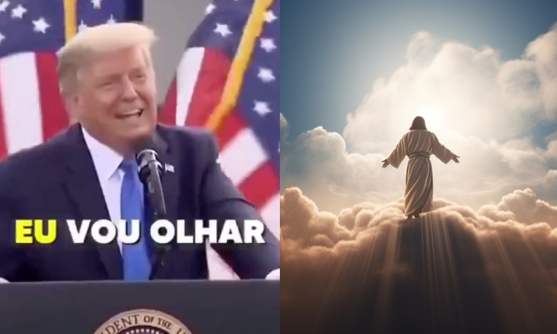 Trump declara ao Mundo: “Jesus Cristo é maior do que tudo e todos!”; veja vídeo