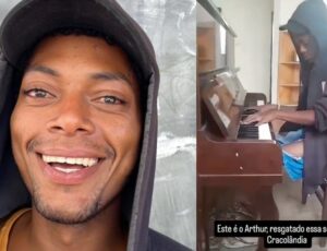 Jovem resgatado da Cracolândia toca piano de forma magnífica: 'Um verdadeiro gênio!'; veja vídeo