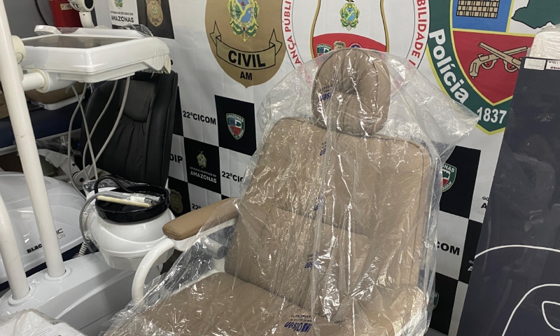 PC-AM realiza apreensão de materiais odontológicos oriundos de golpes com uso de cartão clonado