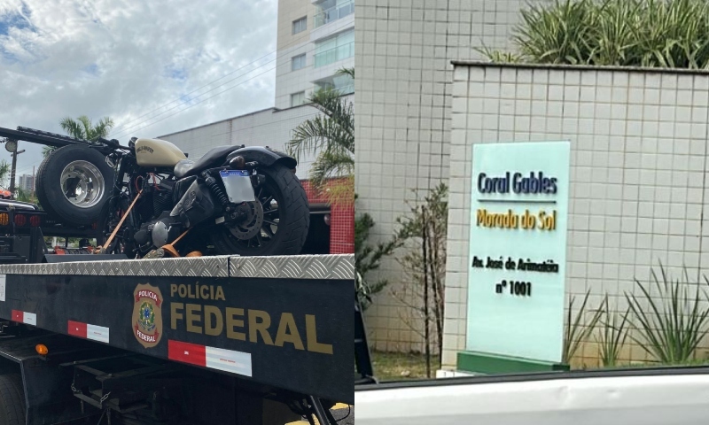 Advogado que agrediu policial federal tem moto de luxo apreendida pela PF no Condomínio Coral Gables em Manaus