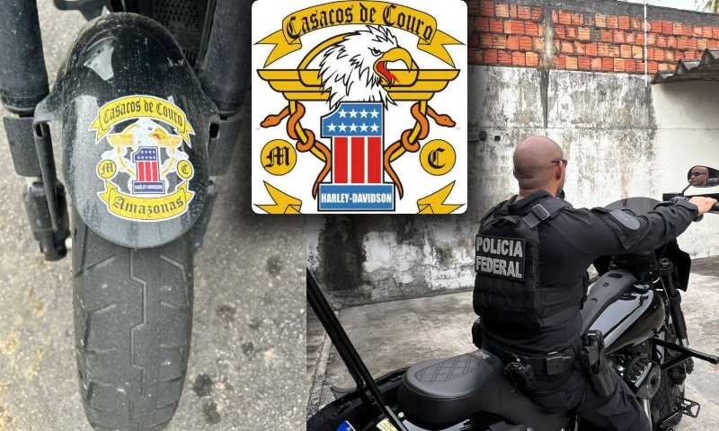 Motoqueiro investigado por espancar agente da PF em Manaus pertence ao motoclube “Casacos de Couro”; veja vídeo