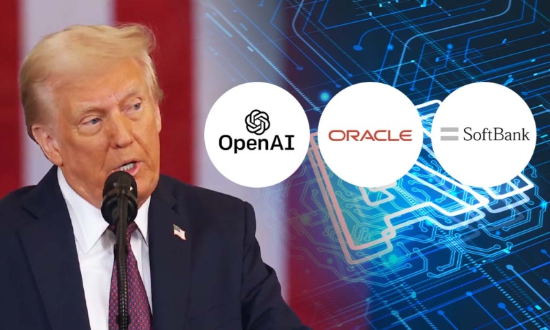 Trump anuncia investimentos de US$ 500 bilhões para empresas que desenvolvem Inteligência Artificial