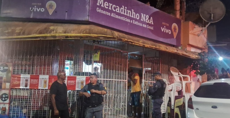 Urgente: comerciante é assassinado na frente dos filhos no Alvorada