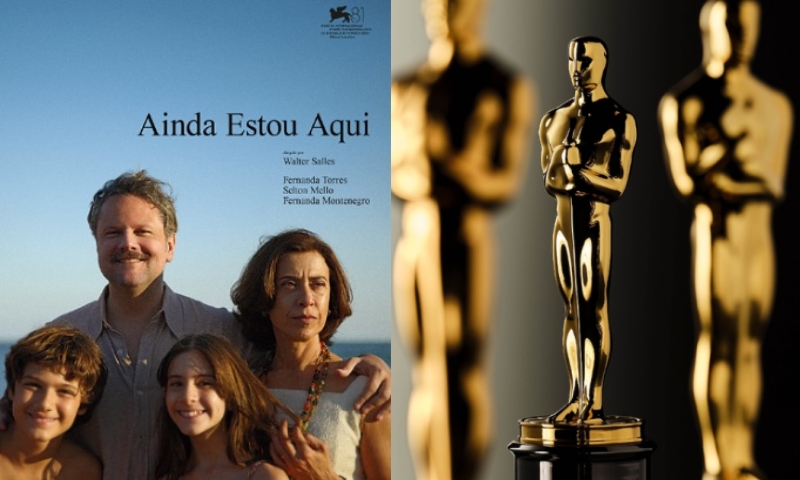 Brasil faz história com o filme “Ainda Estou Aqui” e conquista três indicações ao Oscar