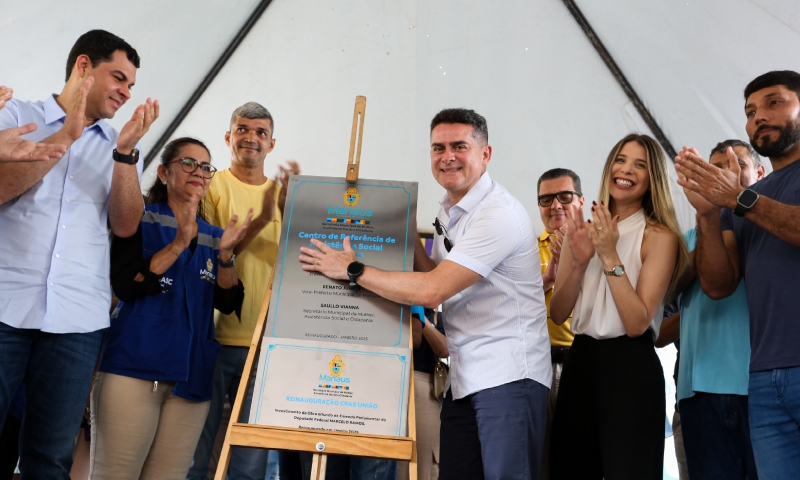 Prefeito David Almeida entrega Cras União totalmente revitalizado e anuncia a construção de mais três novas unidades