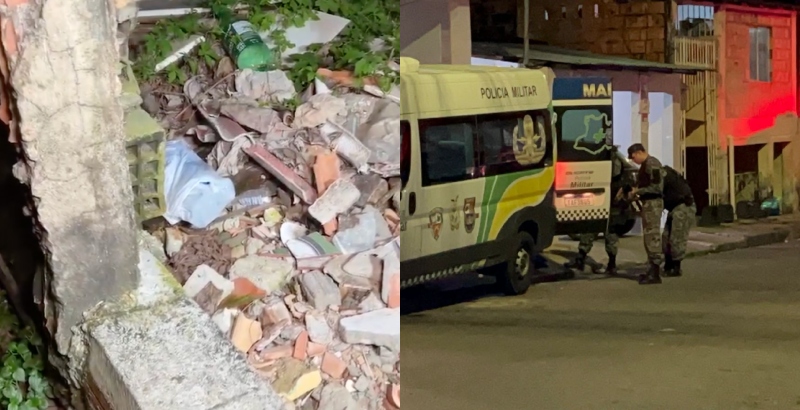 Bomba no quintal: artefato explosivo é encontrado no São Jorge e deixa vizinhança em pânico