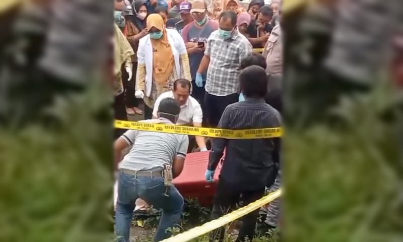 Mulher é mutilada e desovada dentro de mala vermelha na floresta; veja vídeo