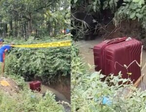 Moradores ficam traumatizados após descobrirem que vizinha desaparecida estava dentro de uma mala vermelha; veja vídeo