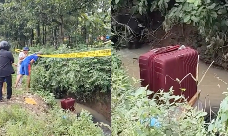 Moradores ficam traumatizados ao descobrirem que vizinha desaparecida estava dentro de uma mala vermelha; veja vídeo