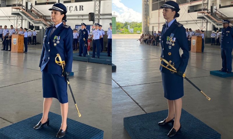 Pela 1ª vez, duas mulheres assumem cargos de chefia dentro da Aeronáutica no Amazonas; veja vídeo