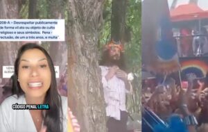 Vereadora denuncia ao Ministério Público bloco de carnaval que blasfemou Jesus Cristo; veja vídeo