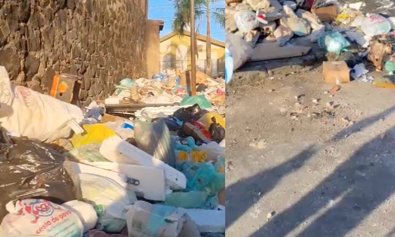 Catador de latinhas fica traumatizado ao abrir saco de lixo e encontrar vít1ma do tráf1co; veja vídeo