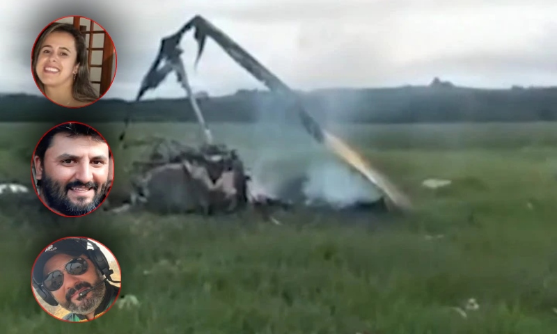 Saiba quem são as vítimas do acidente de helicóptero que deixou três mortos em Minas Gerais