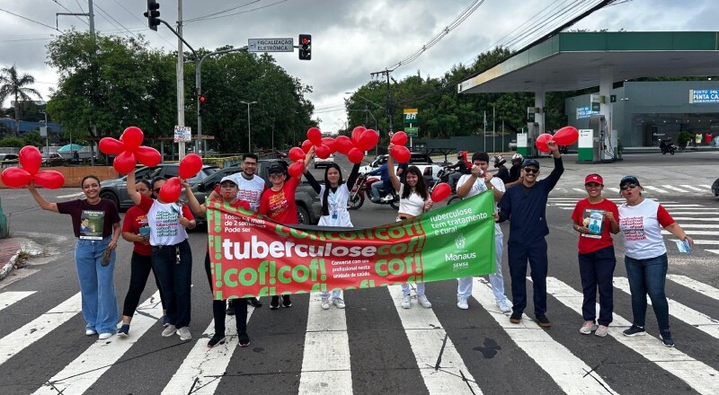 Campanha contra tuberculose reforça prevenção e tratamento em Manaus