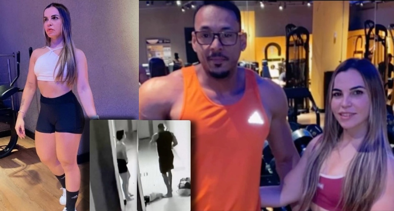 Personal trainer é morta por marido ciumento; veja vídeo
