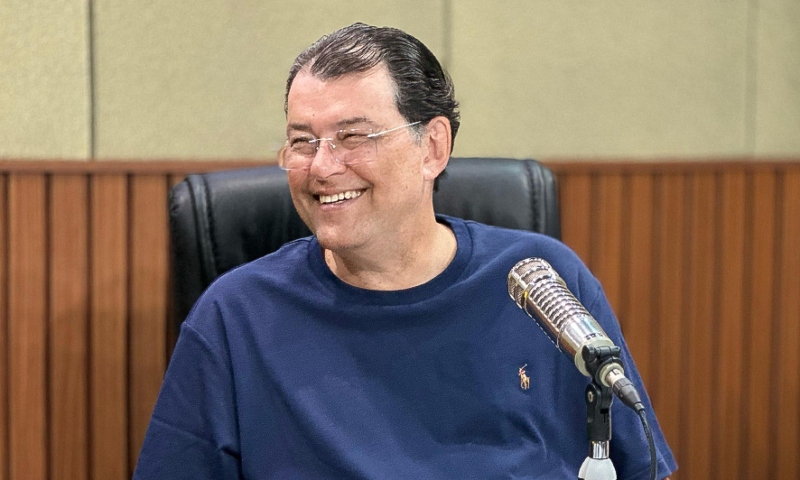 Eduardo Braga diz que tem a intenção de concorrer a reeleição para o Senado em 2026
