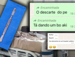Enfermeira debocha após amputar pé de idosa de 103 anos com bisturi cego; veja prints