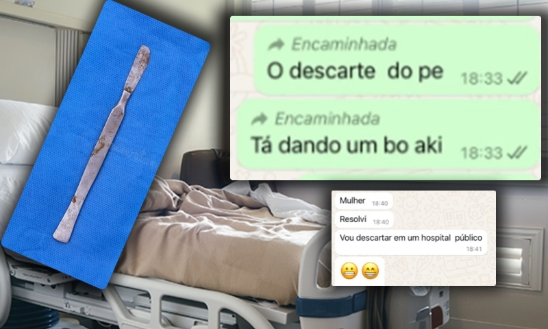 Enfermeira debocha após amputar pé de idosa de 103 anos com bisturi cego; veja prints