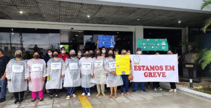 Profissionais da saúde do “Melhor em Casa” entram em greve após quatro meses de salários atrasados