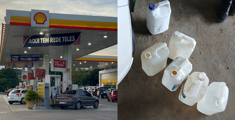 Cliente denuncia Posto Shell por suposta venda de gasolina batizada na Compensa; veja vídeos