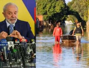 Lula culpa enchentes no Rio Grande do Sul pelo fraco desempenho econômico de seu Governo: "teríamos superávit"; veja vídeo