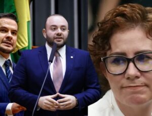 Capitão Alberto Neto e Fausto Jr se solidarizam com Carla Zambelli após deputada ter mandato cassado; veja
