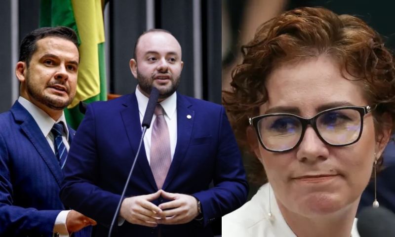 Capitão Alberto Neto e Fausto Jr se solidarizam com Carla Zambelli após deputada ter mandato cassado; veja