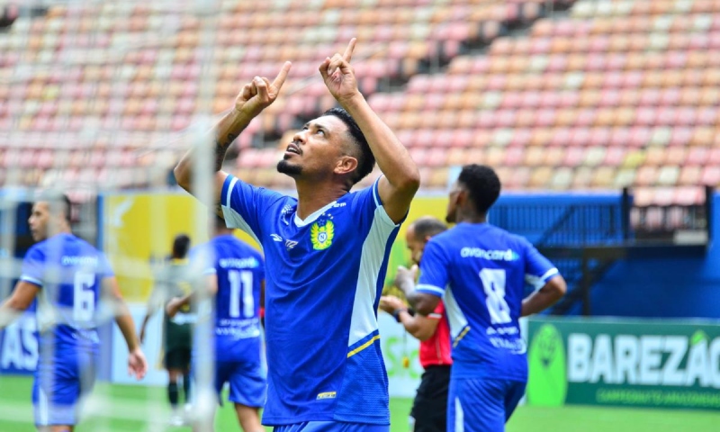 Nacional vence o Sete por 3 a 0, na Arena, e assume a liderança do grupo B do Barezão