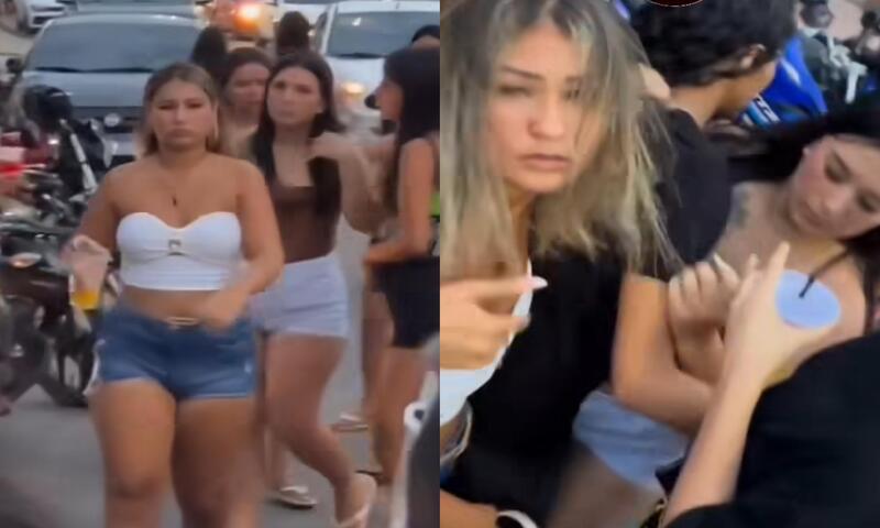 Mulheres se desentendem por causa de homem no Novo Aleixo