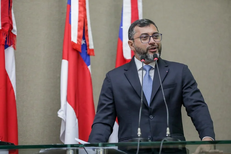 Governador Wilson Lima promete impulsionar Amazonas FC à Série A do Brasileiro; veja vídeo