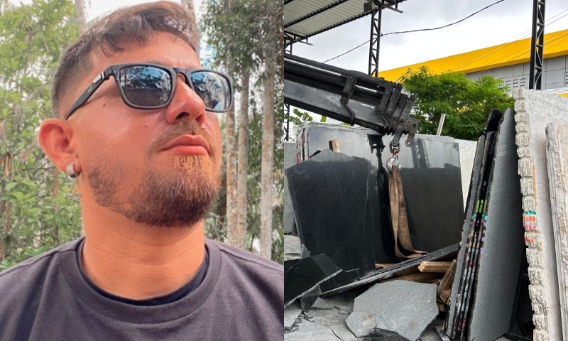 Saiba quem é o trabalhador que morreu após ser atingido por pedra de mármore em Manaus