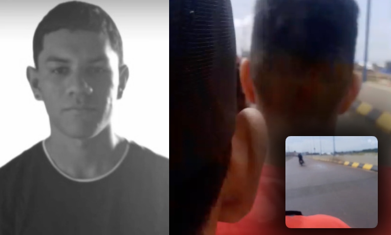 Jovem morre após ser perseguido de moto e baleado na Ponte do Pêra, em Coari; veja vídeo