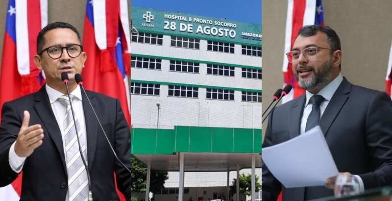 Deputado Daniel Almeida desmente discurso de Wilson Lima sobre a saúde no Amazonas; veja vídeos