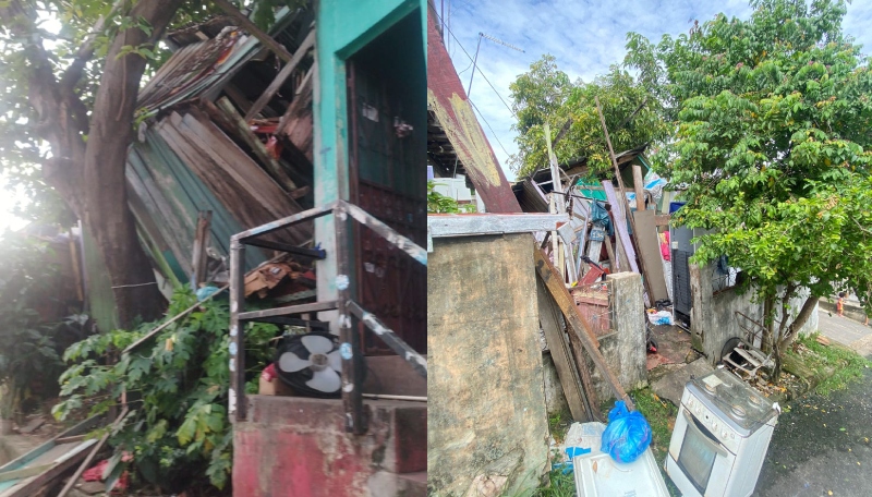 Casa desaba e vazamento de gás desespera moradores da zona Sul de Manaus; veja vídeos