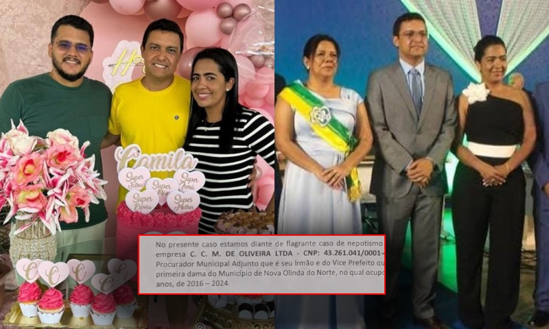 Exclusivo: suspeita de nepotismo e favorecimento em licitação em Nova Olinda do Norte é denunciada ao MPAM