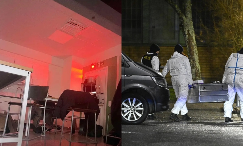 Atirador invade escola e mata 10 pessoas na Suécia: “pior tiroteio na história do país”, dizem autoridades; veja vídeo