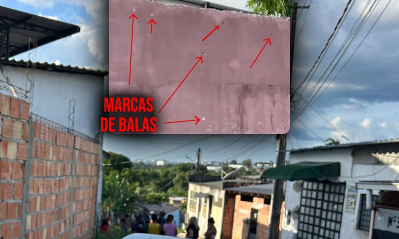 Terror no Parque São Pedro: traficantes saem em comboio e atiram na população; veja vídeo