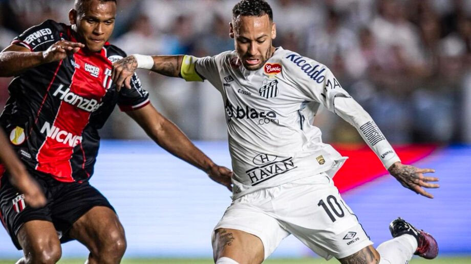 Em reestreia de Neymar, Santos FC empata com o Botafogo-SP