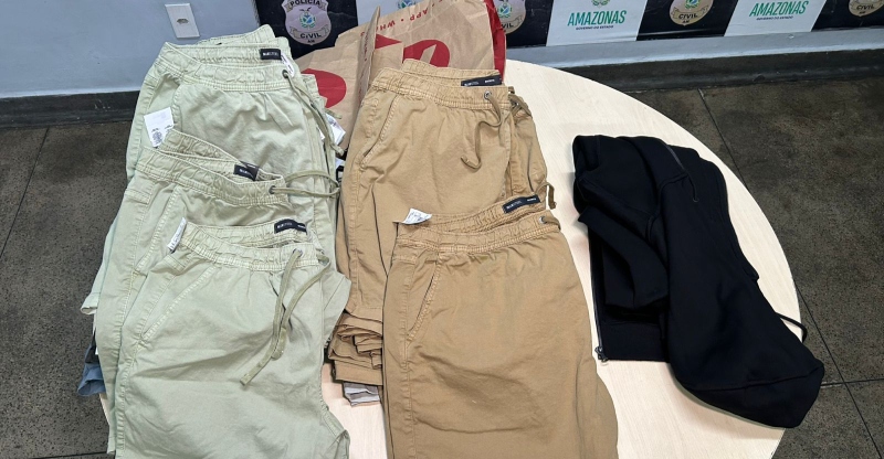 Casal é preso após furtar ‘look’ na Renner do Shopping Manauara