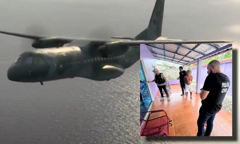 Militares recrutavam ‘mulas’ para tráfico de drogas usando o avião da FAB no Amazonas